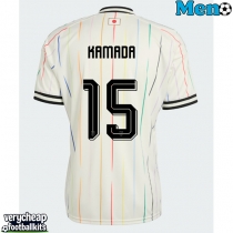 Japan Daichi Kamada #15 Replica Away Shirt World Cup 2026 Short Sleeve